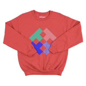 Red Crewneck Sweatshirt