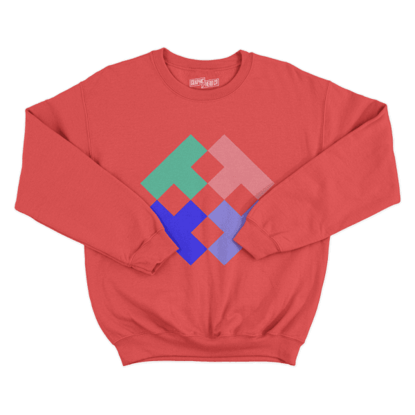Red Crewneck Sweatshirt